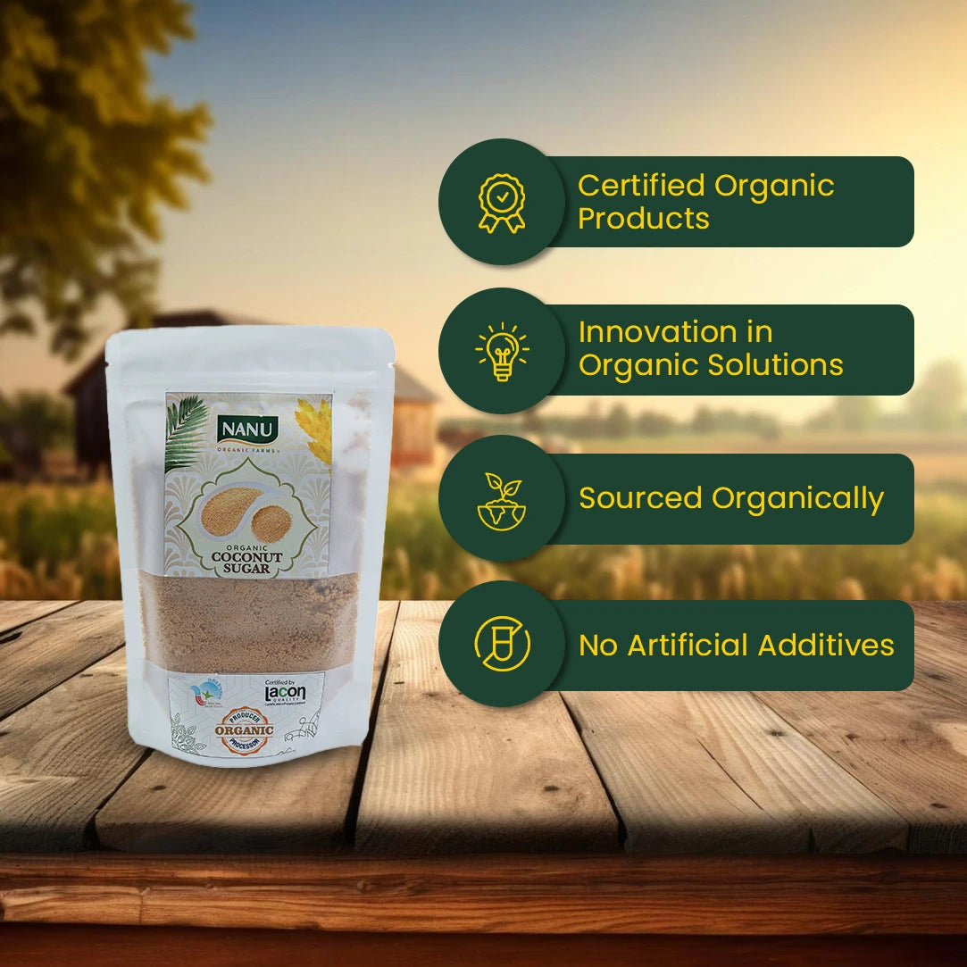 Organic Coconut Sap Sugar